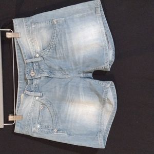 Size 29 Waist Pepe Jeans comfort fit regular waist denim shorts